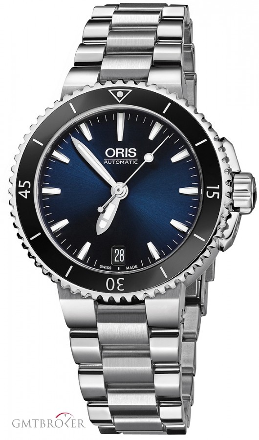 Oris 01 733 7652 4135 07 8 18 01P Aquis Date 36mm Mens Foto 1 su Gmtbroker