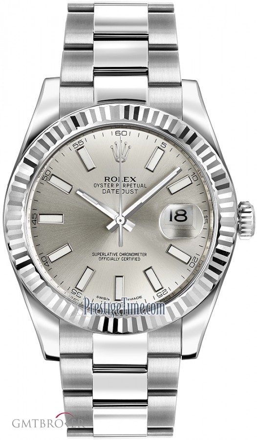 Rolex 116334 Silver Index  Oyster Perpetual Datejust II 116334SilverIndex 203693