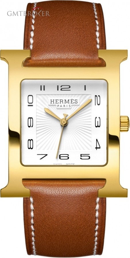 Hermès 036844WW00  H Hour Quartz Large TGM Midsize Watch 036844WW00 200419