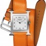 Hermès 036805WW00  H Hour Quartz Medium MM Ladies Watch