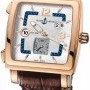 Ulysse Nardin 246-92600  Quadrato Dual Time Mens Watch