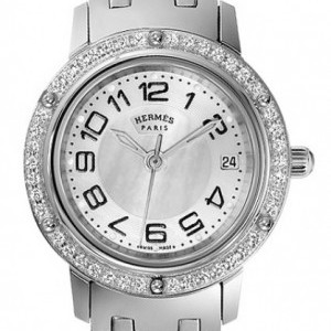 Hermès 035322WW00  Clipper Quartz PM 24mm Ladies Watch 035322WW00 199637