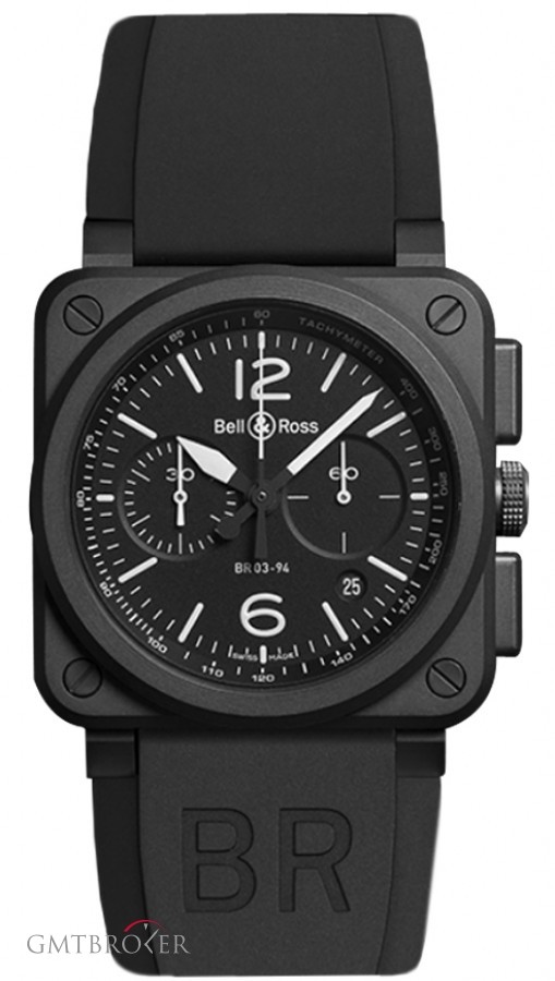Bell & Ross BR0394-BL-CE Bell  Ross BR03-94 Chronograph 42mm M BR0394-BL-CE 418253