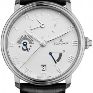 Blancpain 6660-1127a-55b  Villeret Half Timezone Mens Watch 6660-1127a-55b 204469