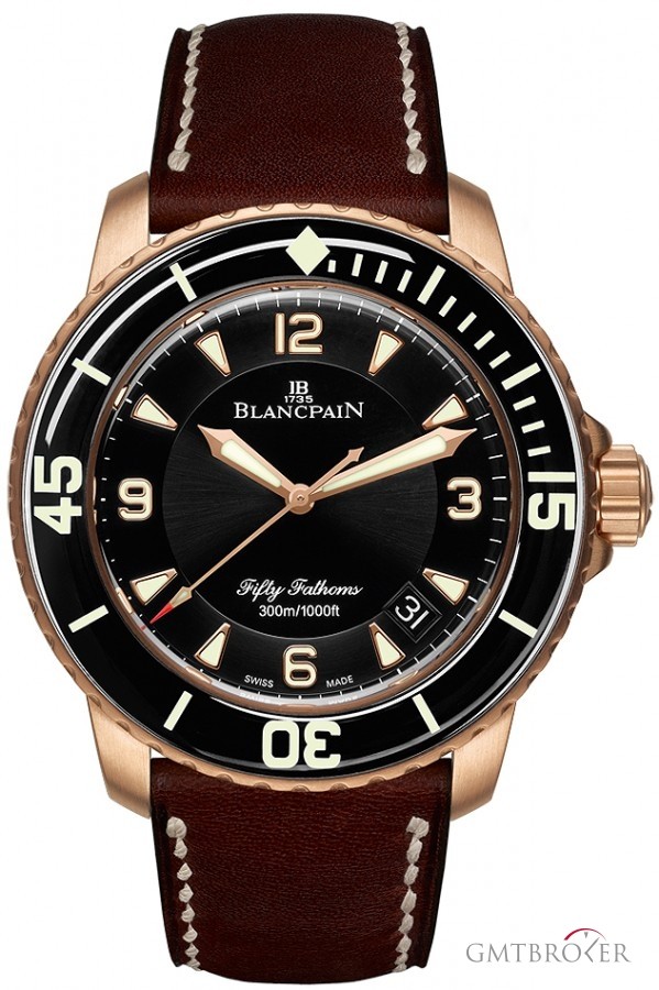 Blancpain 5015a-3630-63b  Fifty Fathoms Automatic Mens Watch 5015a-3630-63b 256811