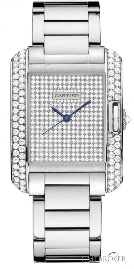 Cartier Wt100011  Tank Anglaise Medium Ladies Watch wt100011 181197