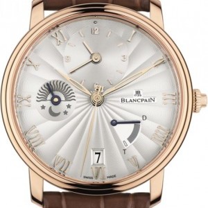 Blancpain 6665-3642-55B  Villeret Half Timezone Mens Watch 6665-3642-55B 204471