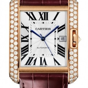 Cartier Wt100021  Tank Anglaise - Large Mens Watch wt100021 250255