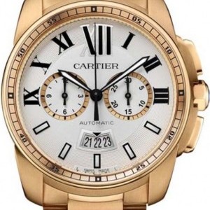 Cartier W7100047  Calibre de  Chronograph Mens Watch W7100047 207389