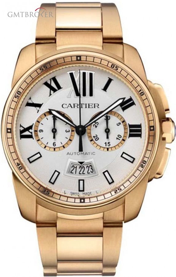 Cartier W7100047  Calibre de  Chronograph Mens Watch W7100047 207389