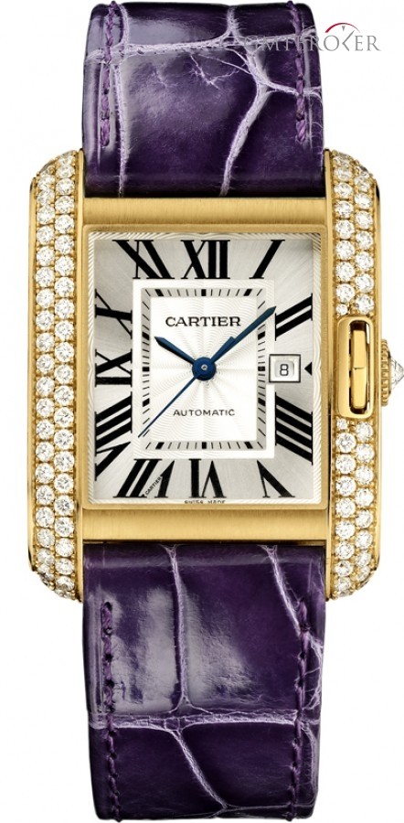 Cartier Wt100017  Tank Anglaise Medium Ladies Watch wt100017 250245