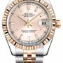 Rolex 178271 Pink Index Jubilee  Datejust 31mm Stainless