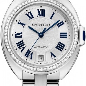 Cartier WJCL0007  Cle De  Automatic 35mm Ladies Watch WJCL0007 460477