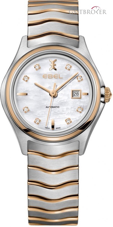 Ebel 1216199   Wave Automatic 30mm Ladies Watch 1216199 257085