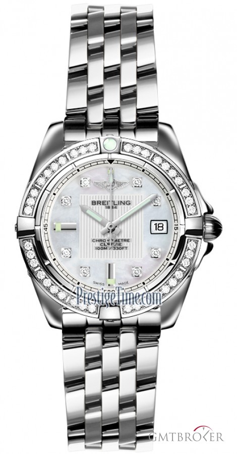 Breitling A71356LAa708-ss  Galactic 32 Ladies Watch a71356LA/a708-ss 161685
