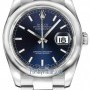 Rolex 116200 Blue Index Oyster  Datejust 36mm Stainless