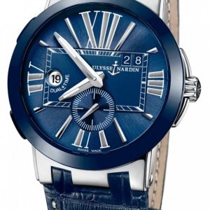 Ulysse Nardin 243-0043  Executive Dual Time 43mm Mens Watch 243-00/43 178553