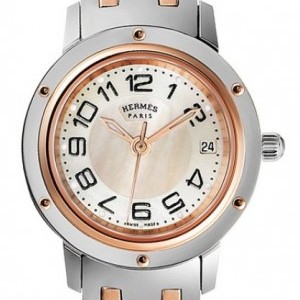 Hermès 035321WW00  Clipper Quartz PM 24mm Ladies Watch 035321WW00 199639