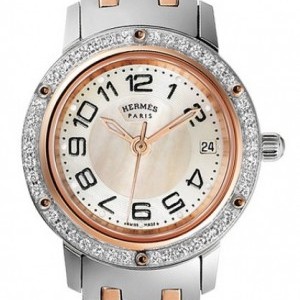 Hermès 035323WW00  Clipper Quartz PM 24mm Ladies Watch 035323WW00 199641