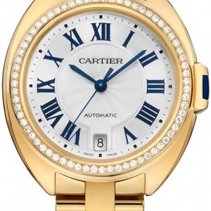 Cartier WJCL0023  Cle De  Automatic 35mm Ladies Watch WJCL0023 460483