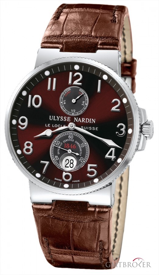 Ulysse Nardin 263-66625  Maxi Marine Chronometer Mens Watch 263-66/625 178165
