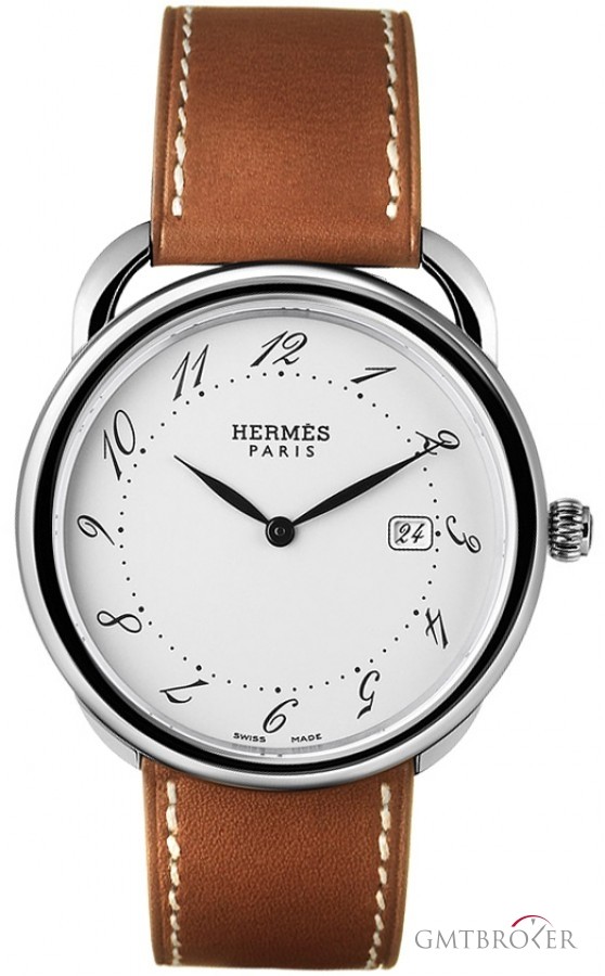 Hermès 026852WW00  Arceau Quartz GM 38mm Medium Watch 026852WW00 190789