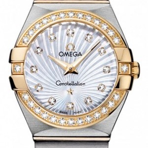 Omega 12325276055004  Constellation  Brushed 27mm Ladies 123.25.27.60.55.004 155367