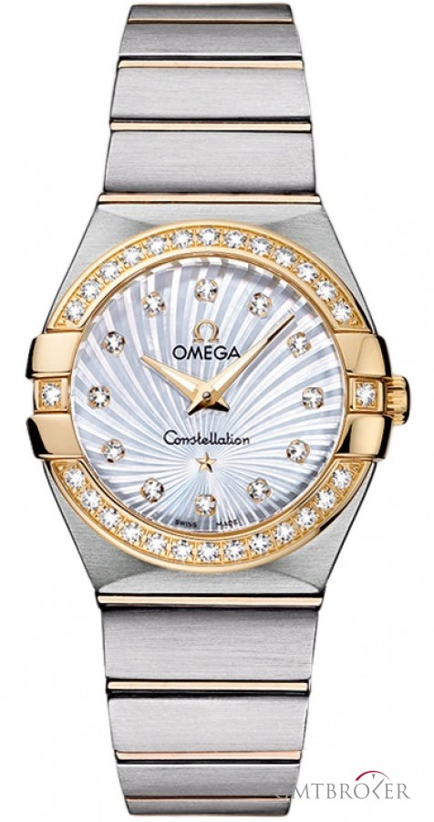 Omega 12325276055004  Constellation  Brushed 27mm Ladies 123.25.27.60.55.004 155367