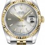 Rolex 116233 Silver Index Jubilee  Datejust 36mm Stainle