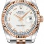 Rolex 116231 White Roman Jubilee  Datejust 36mm Stainles