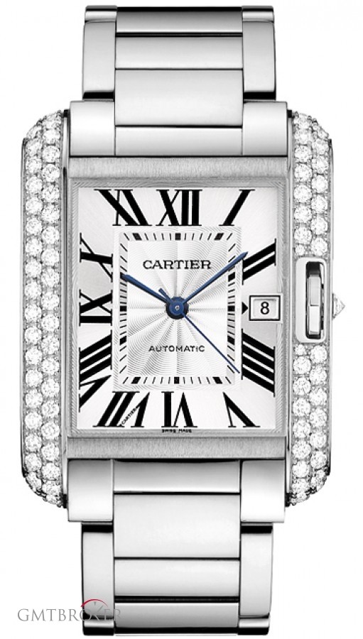 Cartier Wt100010  Tank Anglaise - Large Mens Watch wt100010 181185