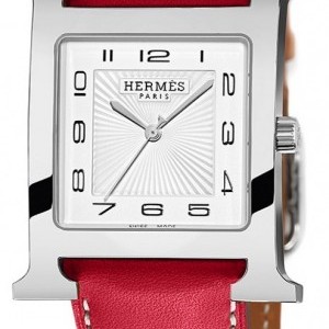 Hermès 038596WW00  H Hour Quartz Large TGM Midsize Watch 038596WW00 213021