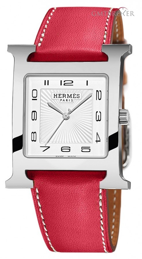 Hermès 038596WW00  H Hour Quartz Large TGM Midsize Watch 038596WW00 213021