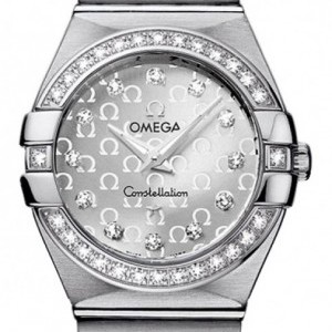 Omega 12315276052001  Constellation Brushed 27mm Ladies 123.15.27.60.52.001 169959