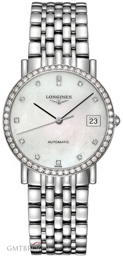 Longines L48090876  Elegant Automatic 345mm Medium Watch L4.809.0.87.6 259595