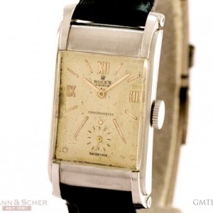 Rolex Vintage Prince Chronometer Rectangular Doctors Wat 3937 452713