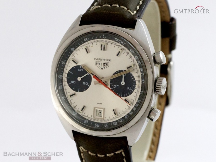 TAG Heuer HEUER Vintage Carrera Ref 7853 Stainless Steel Bj Photo