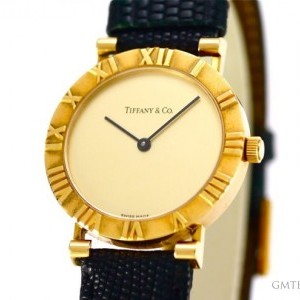 Tiffany Co Gentlemans Watch 18k Yellow Gold Bj 1999 M0630 80583