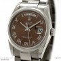 Rolex Day-Date Ref-118209 18k White Gold Papers Bj-2002