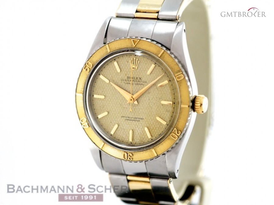 Rolex Vintage Turn-o-Graph Ref 6202 18k Yellow GoldStain 6202 80761