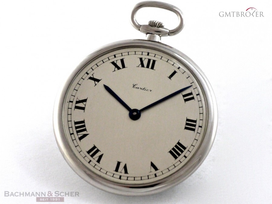Cartier Cartier Lepine Pocket Watch 950 Platin Vacheron Co nessuna 81049