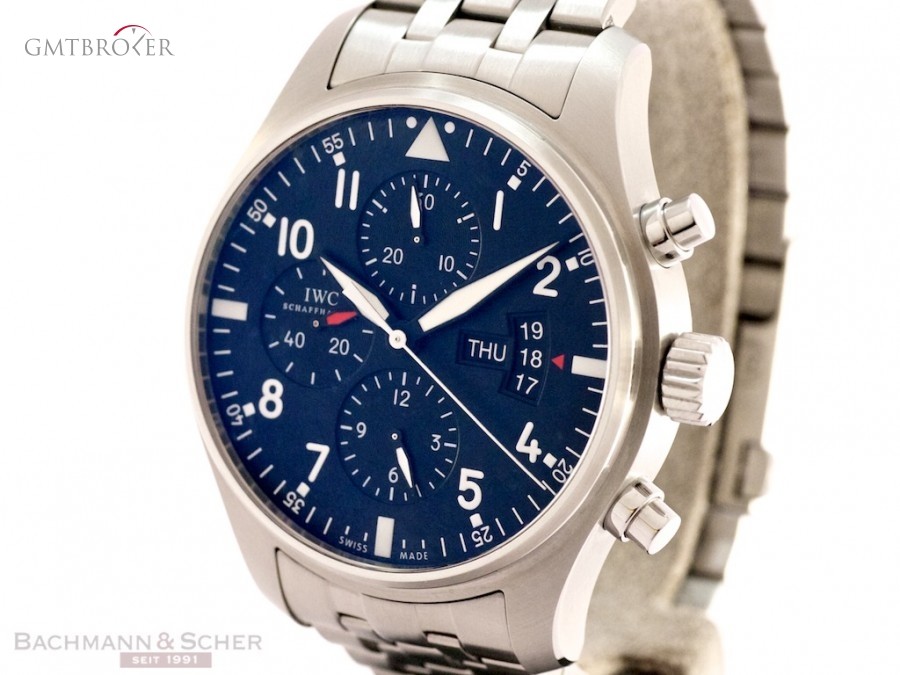 IWC Fliegerchronograph Ref-IW377701 Stainless Steel Bo IWIW377701 460531