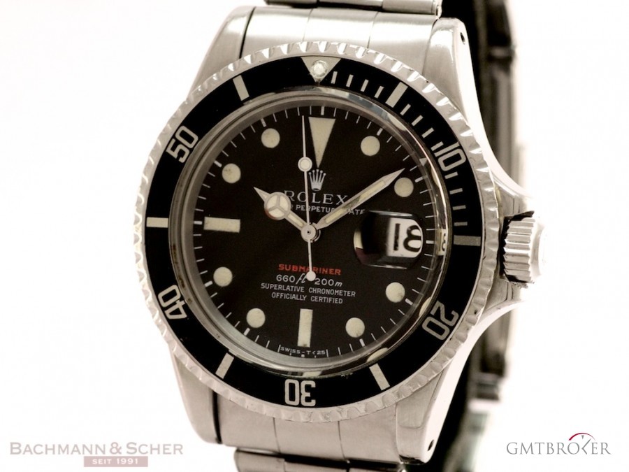 Rolex Vintage Submariner Date Ref-1680 Stainless Steel B 1680 486363