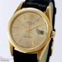 Rolex DATE Alitalia Ref-15238 18k Yellow Gold Papers Bj-