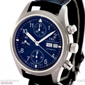 IWC Fliegerchronograph Pilots Watch Ref-3706 Stainless 3706 489057