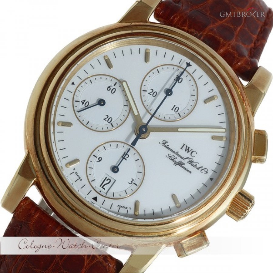 IWC Amalfi Chronograph Gelbgold IW370318 IW3703/18 84607