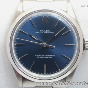 Rolex Vintage Oyster Perpetual 1002 quadrante blu full s 1002 667873