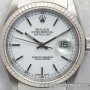 Rolex Oyster DateJust 16234 quadrante bianco full set