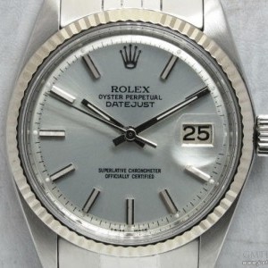 Rolex Vintage Oyster DateJust 1601 quadrante argento 1601 839968