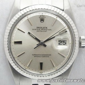 Rolex Vintage Oyster DateJust 1601 quadrante argento 1601 799236
